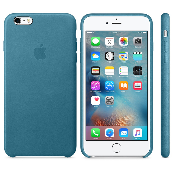 Apple iPhone 6 Plus/6s Plus - l&auml;derskal, Marine Blue