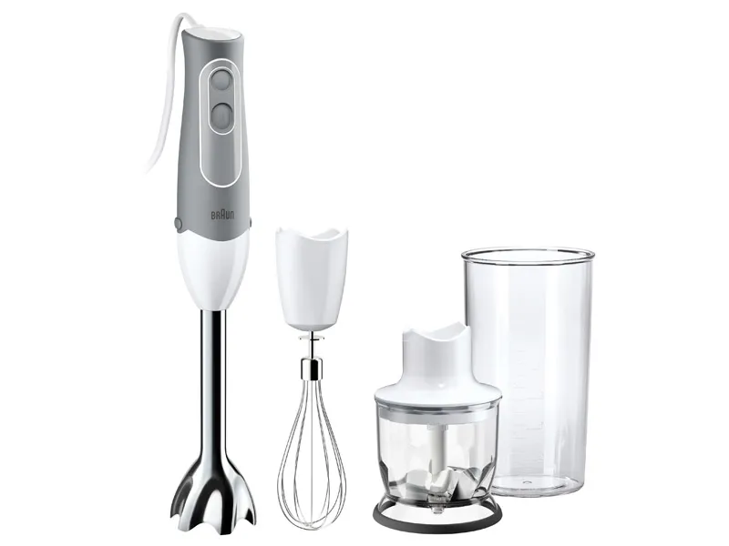 Braun MQ 525 Multiquick 5 Omelette - stavmixer, vit/grå