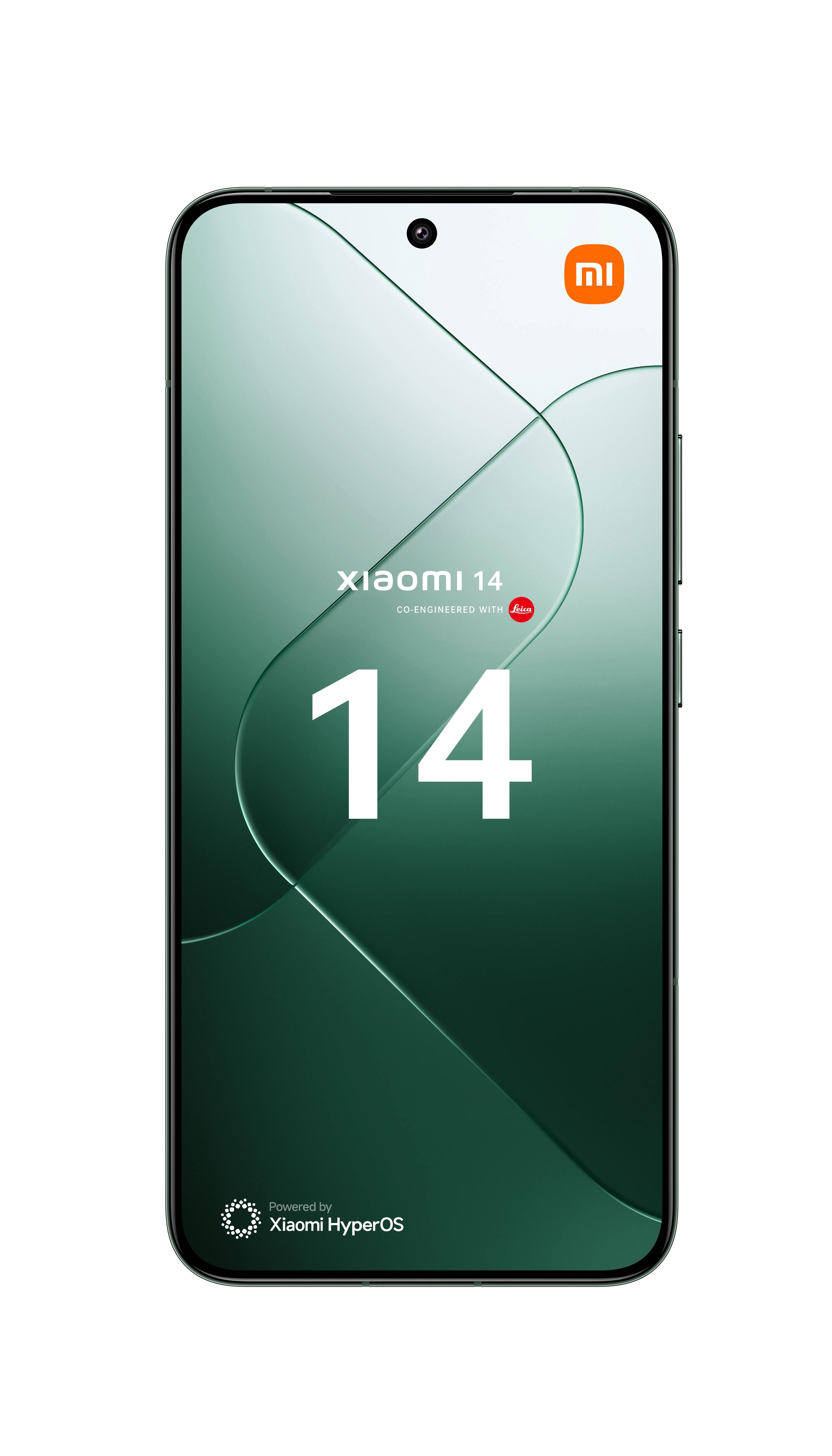 Xiaomi 14. 12/512 Gt 5G -Android-puhelin, vihre&auml;