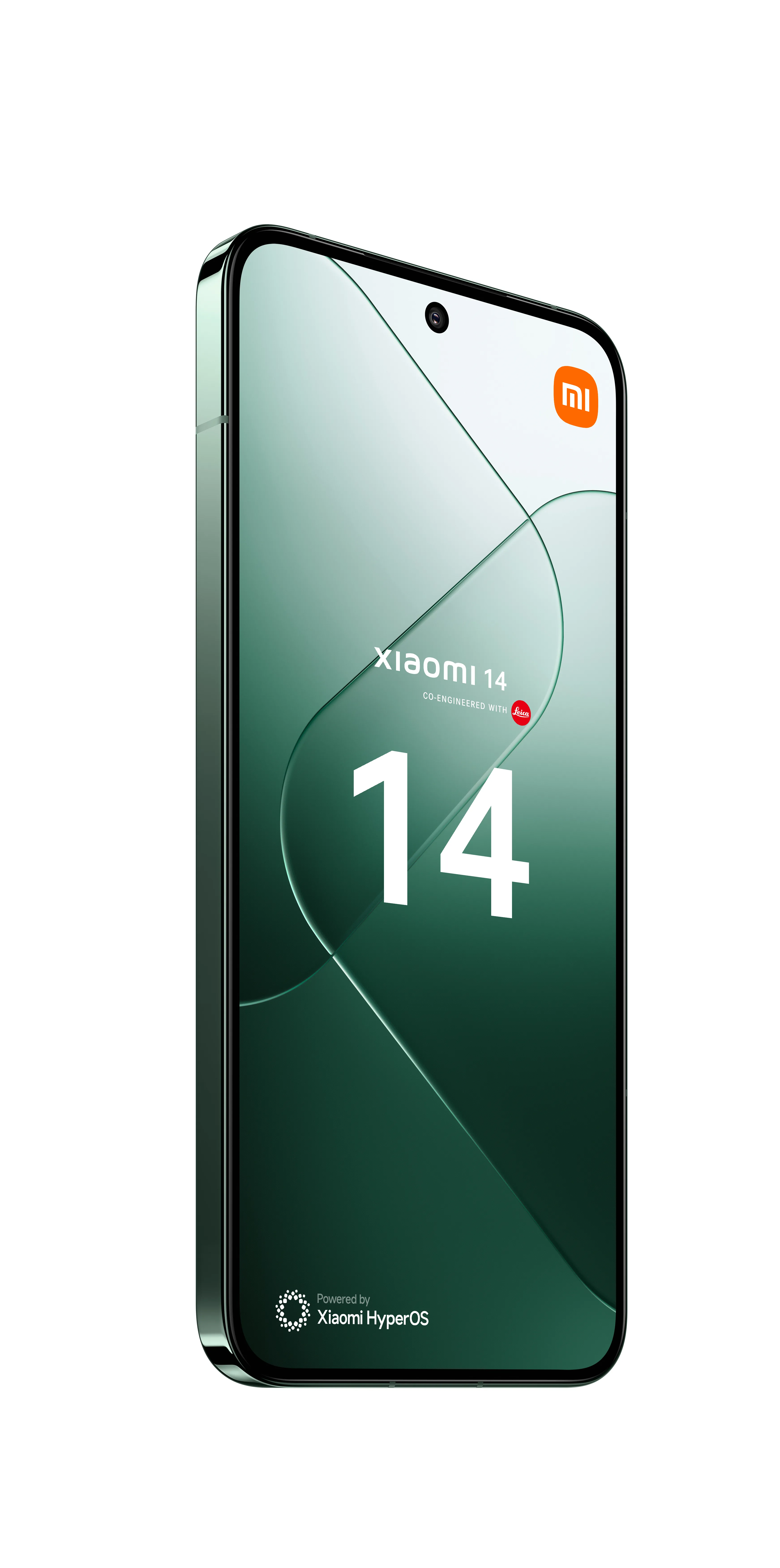 Xiaomi 14. 12/512 Gt 5G -Android-puhelin, vihre&auml;