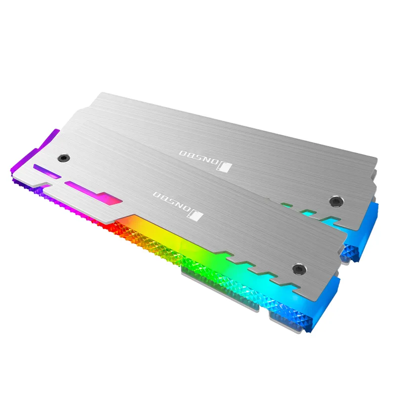 Jonsbo NC-3 2x ARGB-RAM cooler - silver