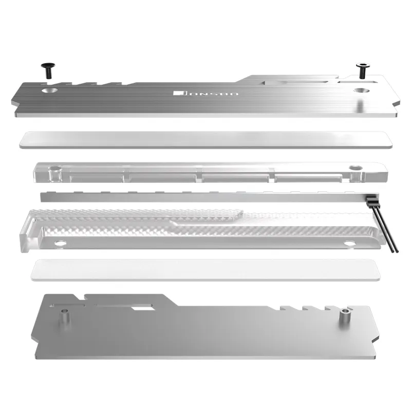 Jonsbo NC-3 2x ARGB-RAM cooler - silver