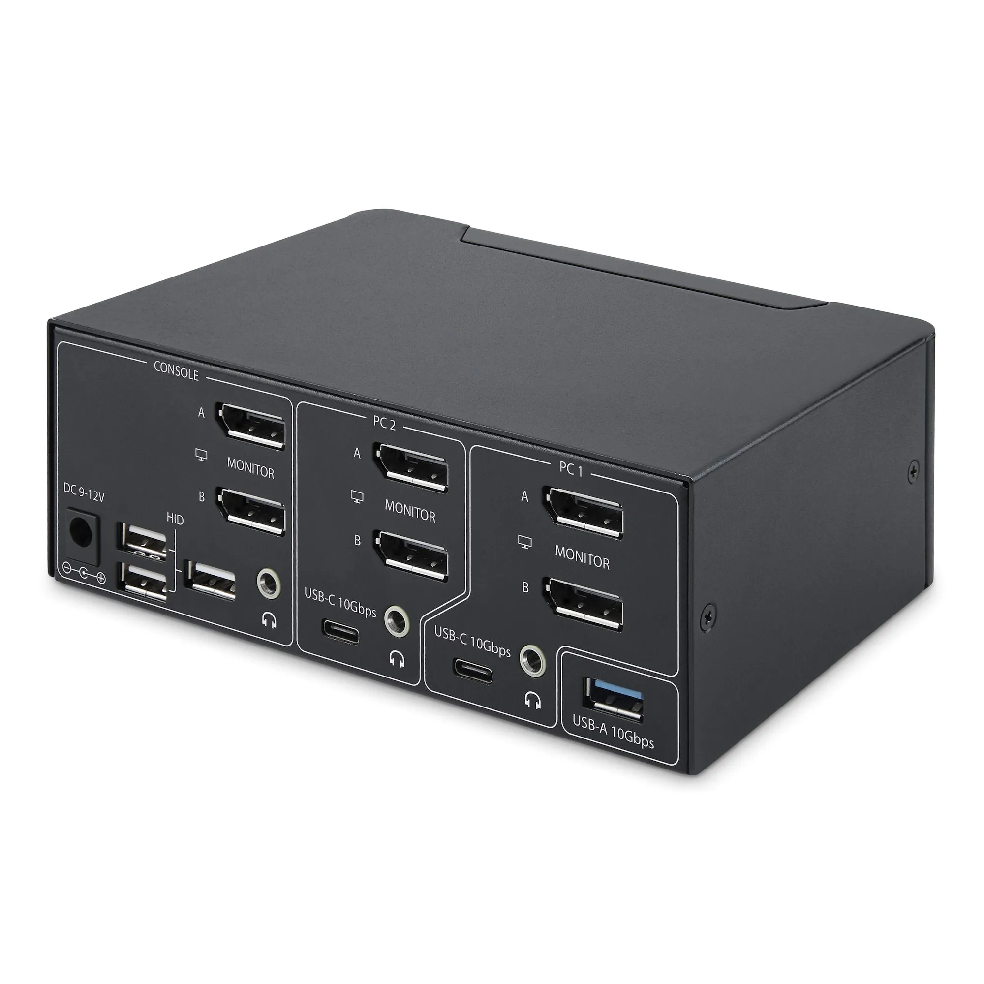 Startech 2-Port Dual-Monitor DP 1.4 KVM Switch