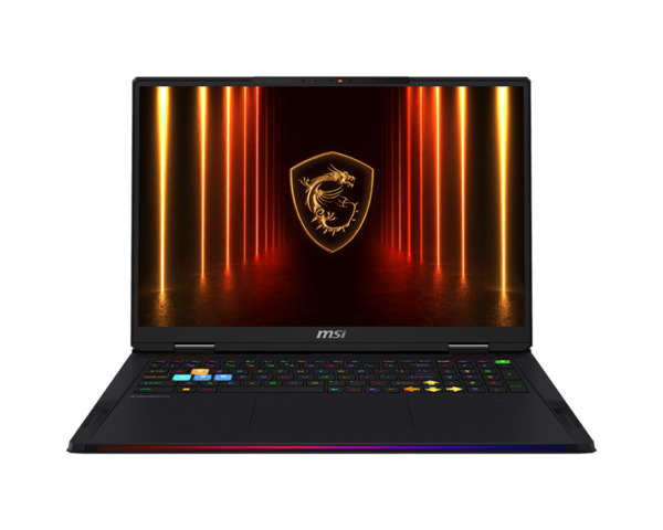 MSI Raider A18 HX 18" Ryzen 9 9955HX3D, 64 GB, 2 TB, RTX 5080, Win 11 Home - spelb&auml;rbar dator, svart
