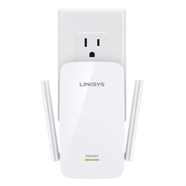 Linksys RE6300 - Wi-Fi-alueen laajennin - 802.11ac - Kaksoistaajuus