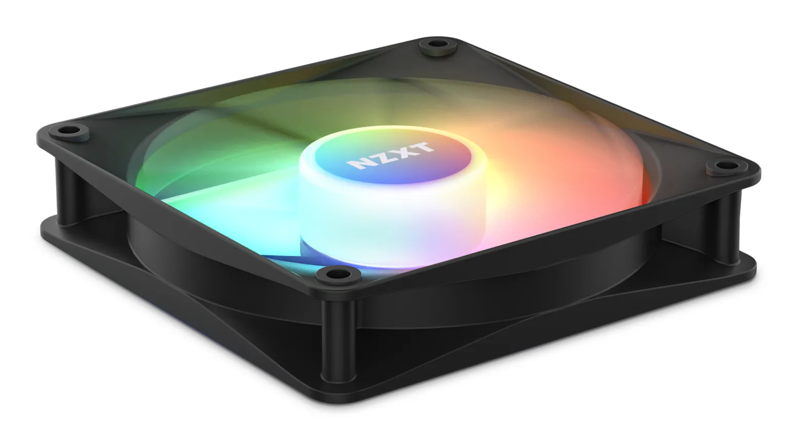 NZXT F120 RGB Core Fan 120mm - Triple Pack Black with Controller