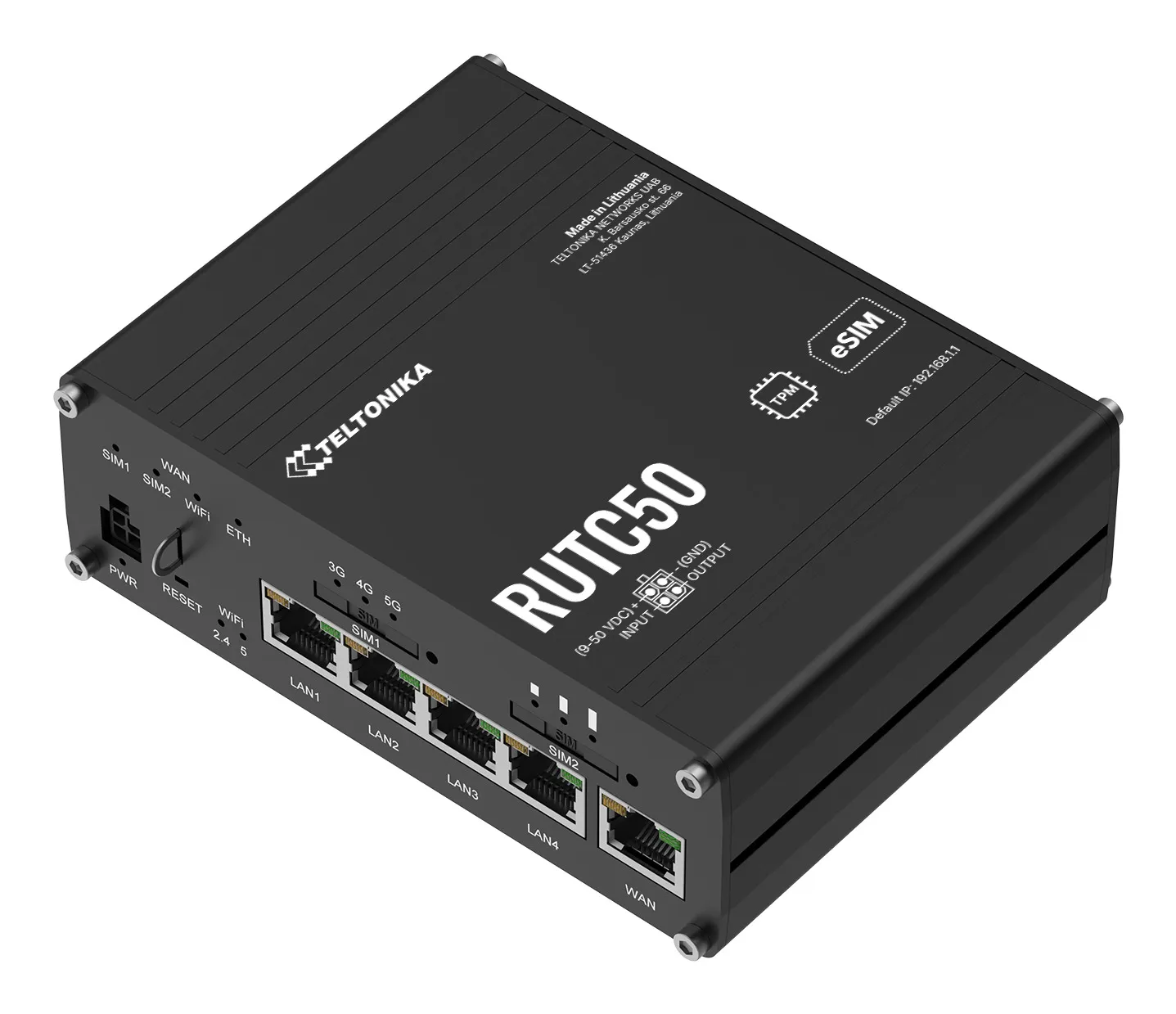 Teltonika RUTC50 5G - IoT-router