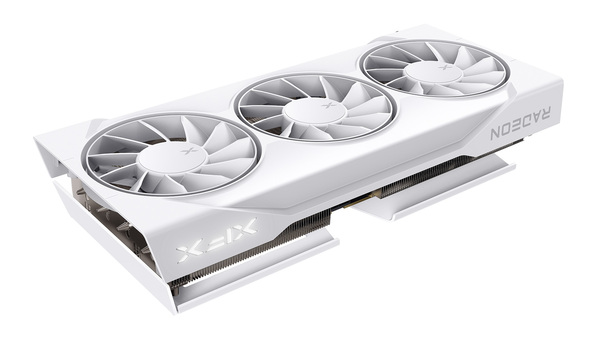 XFX Radeon RX 9060 XT Swift Triple Fan OC 16 Gt -n&auml;yt&ouml;nohjain, Valkoinen