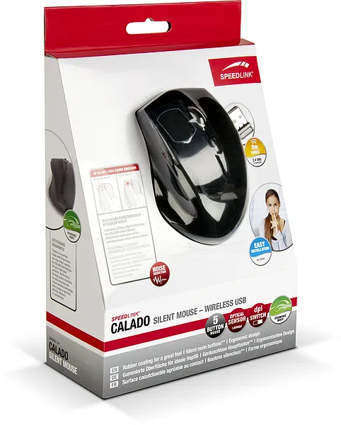 Speed Link CALADO - wireless mouse, Black