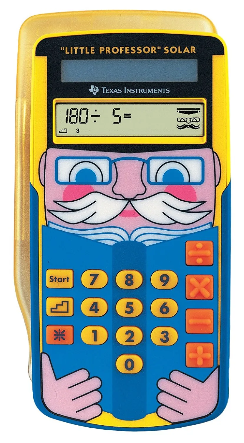 Texas TI Little Professor solar