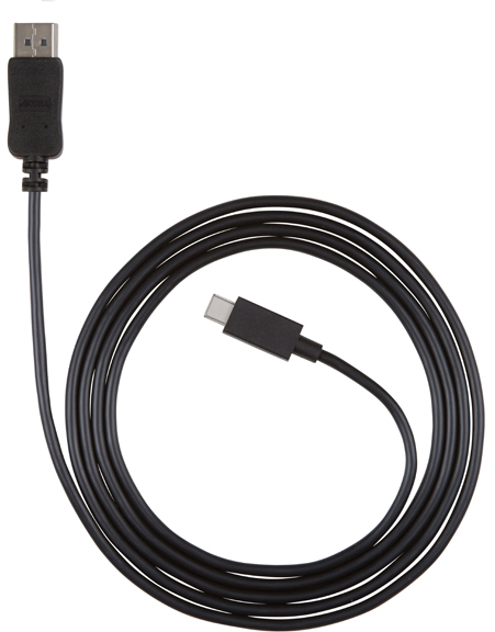 Accell USB-C &ndash; DisplayPort  - kabel, 1,8m, Svart