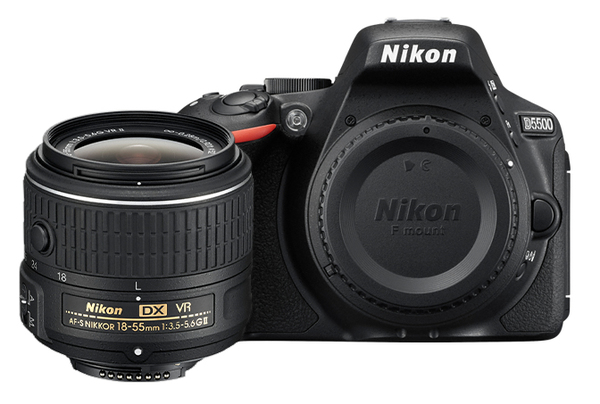 NIKON D5500 18-55VR II kit Black
