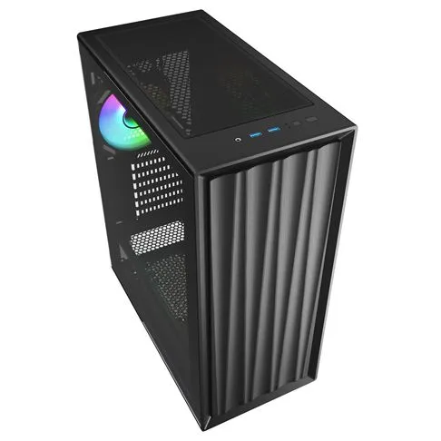 Sharkoon VK3 RGB Full-Tower Case with window and RGB lighting, Black