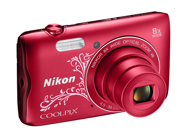 NIKON COOLPIX A300 PINK LINEART