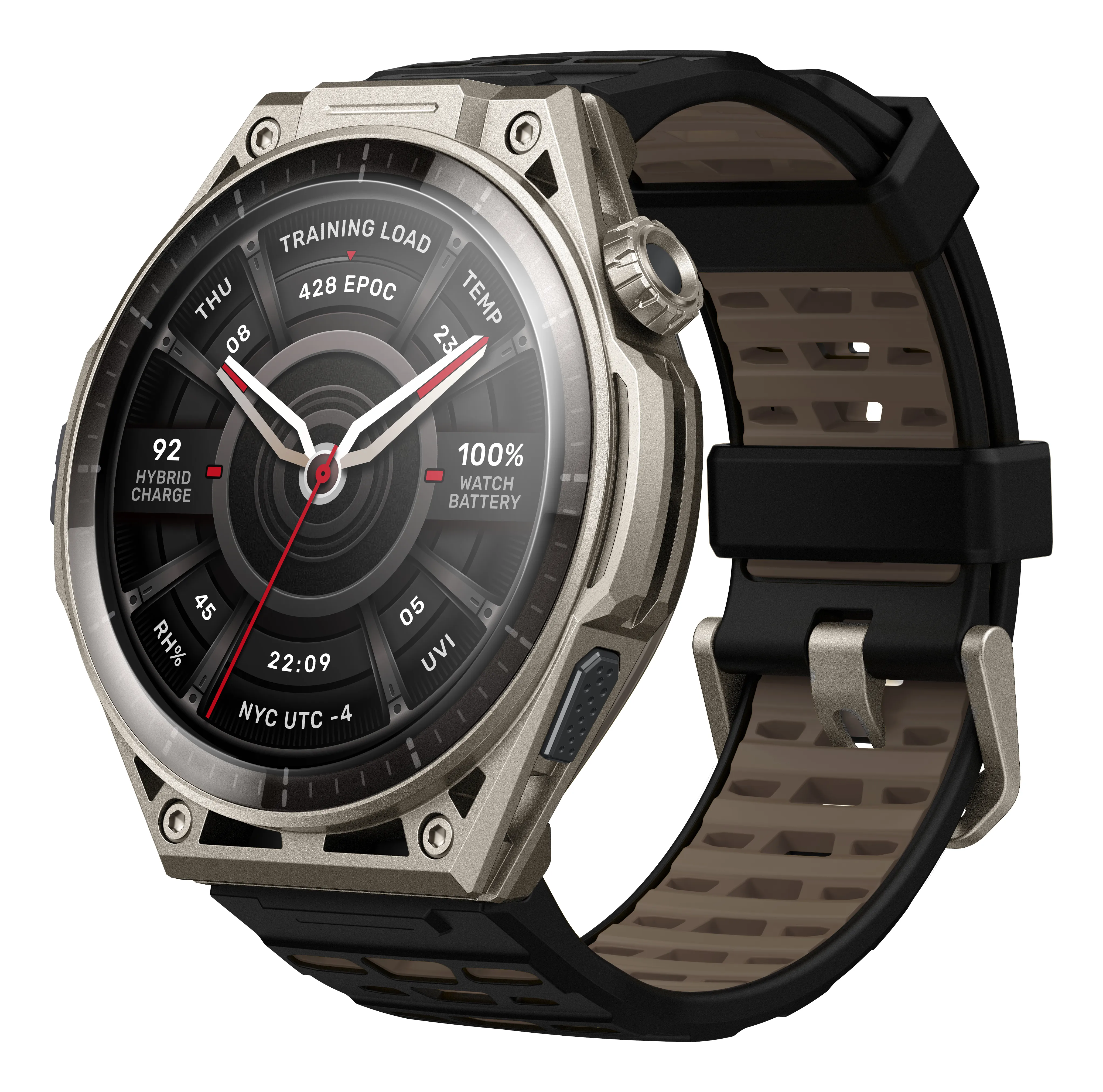 Amazfit Balance Ultra 51mm -urheilukello, musta
