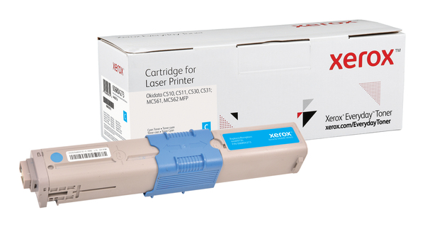 Xerox Everyday Toner Cyan V&auml;rikasetti Oki 44469724