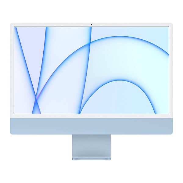 Refurbished iMac 24" 4.5K (2021), M1 (8-core CPU / 7-core GPU), 16GB, 256GB, Blue (Excellent condition)