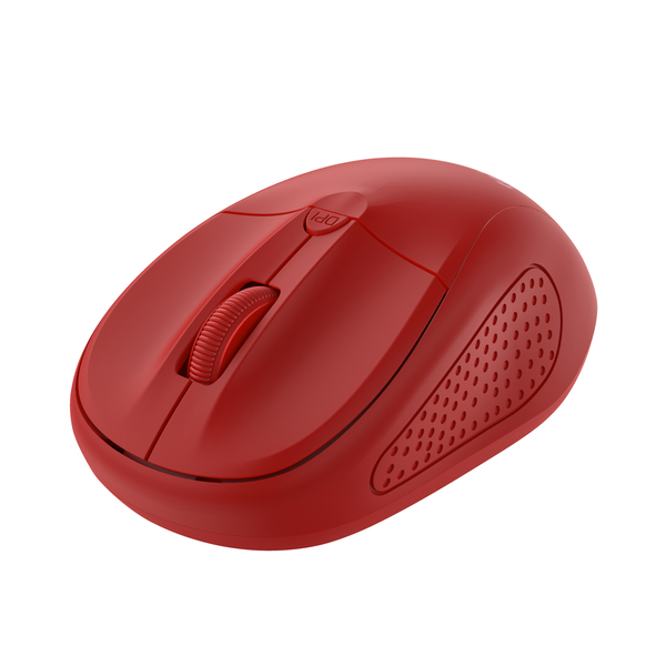 TRUST PRIMO WIRELESS MOUSE RED - WIRELESS MOUSE RED