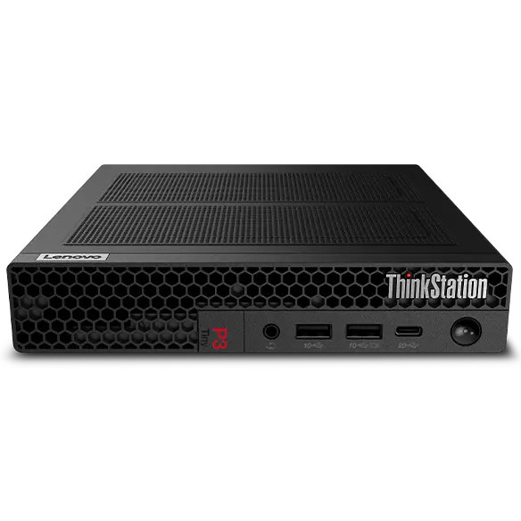 Lenovo ThinkStation P3 Tiny Gen 2 Core Ultra 7 265, 16GB, 512GB, Win 11 Pro Mini PC, Black