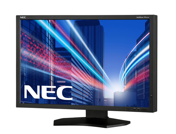 NEC 24.1" MultiSync PA242W, WUXGA, AH-IPS -n&auml;ytt&ouml;, Musta