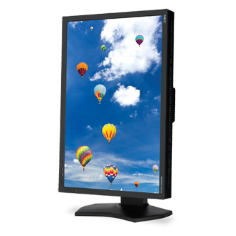 NEC 24.1" MultiSync PA242W, WUXGA, AH-IPS -n&auml;ytt&ouml;, Musta