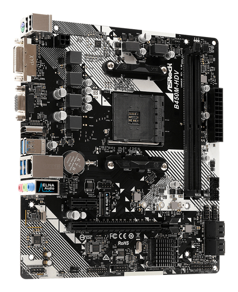 ASRock B450M HDV R4 mATX - motherboard
