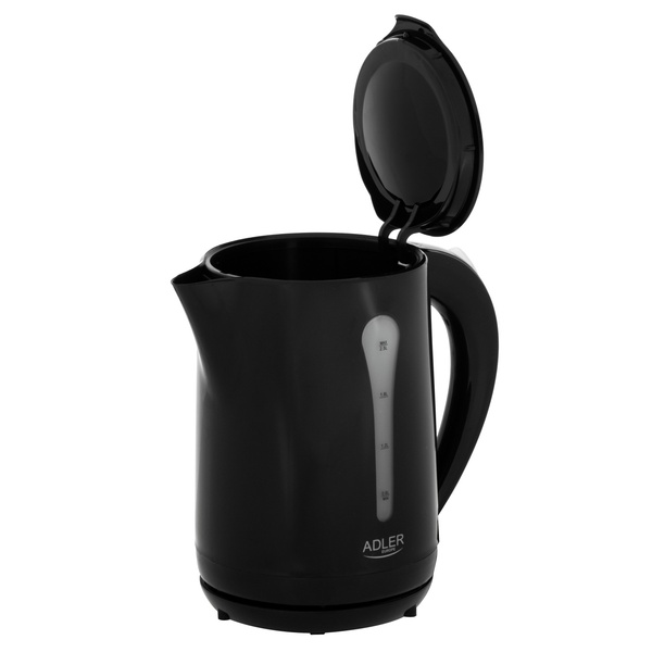 Adler AD 1244b vattenkokare, 2,5 l, 2200 W, svart