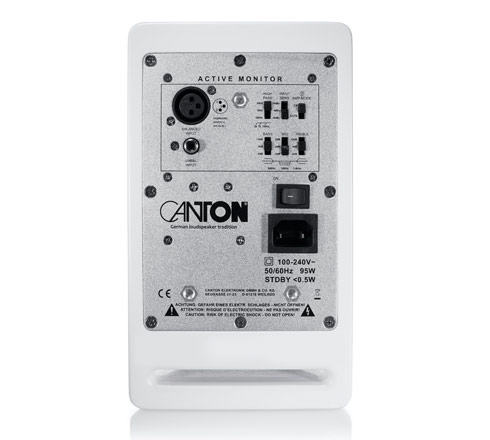 Canton AM 5 - active speaker, black lacquer semimatt