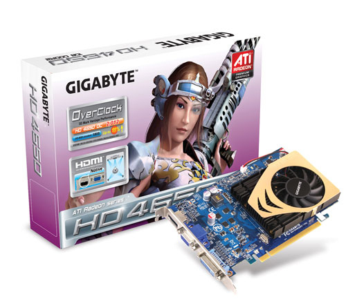 Gigabyte Radeon HD 4650 - 1GB DDR2