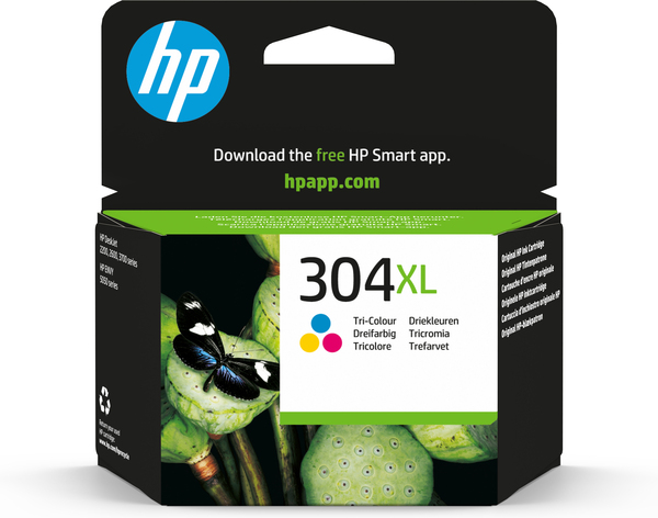 HP 304XL Tri-color Ink Cartridge