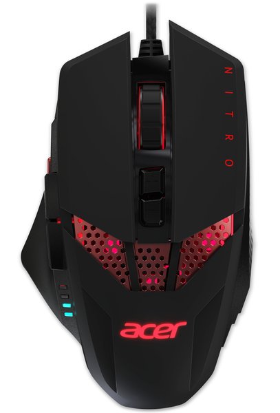 Acer Nitro RGB -pelihiiri, Musta
