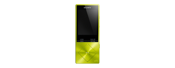 SONY NWA25HNY.CEW Hi-Res Walkman Digital NC 16GB - Yellow