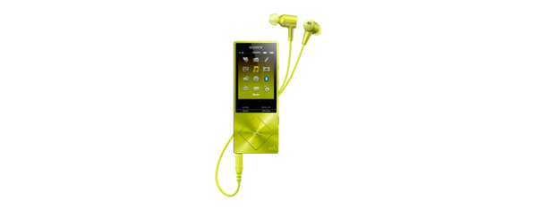 SONY NWA25HNY.CEW Hi-Res Walkman Digital NC 16GB - Yellow