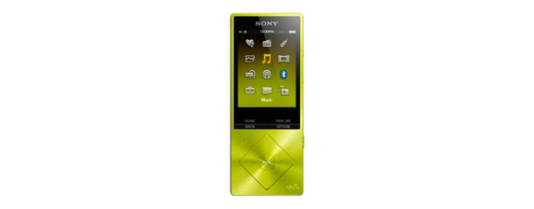 SONY NWA25HNY.CEW Hi-Res Walkman Digital NC 16GB - Yellow