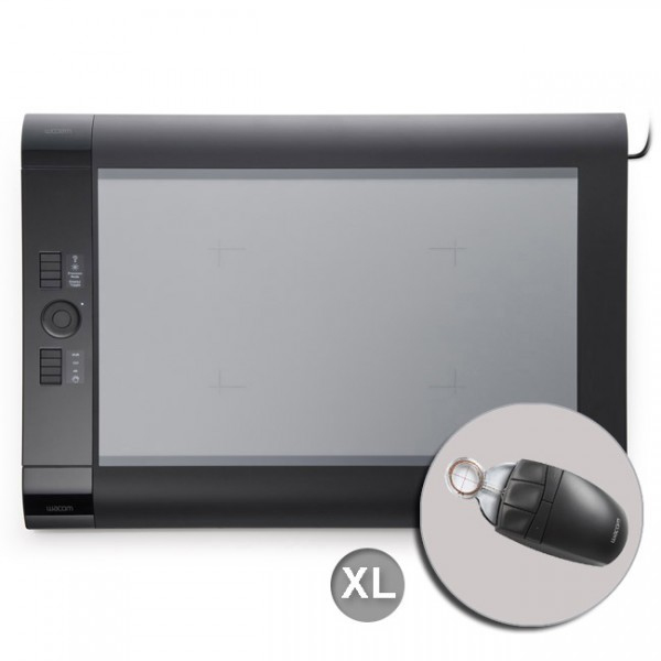 Wacom Intuos4 XL CAD - Digitoija- ja kursoripaketti - 30.5 x 46.2 cm - s&auml;hk&ouml;magneettinen - langallinen - USB - musta