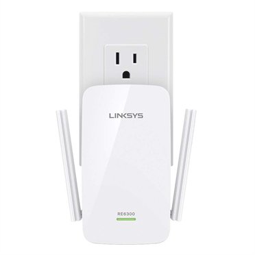 Linksys RE6300 - Wi-Fi-alueen laajennin - 802.11ac - Kaksoistaajuus