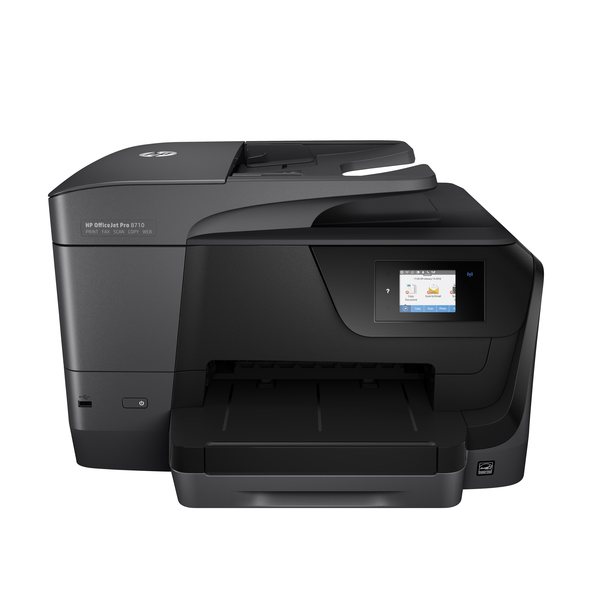 HP OfficeJet Pro 8718 Duplex, LAN/Wi-Fi, A4 - f&auml;rgbl&auml;ckstr&aring;leskrivare