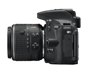 NIKON D5500 18-55VR II kit Black
