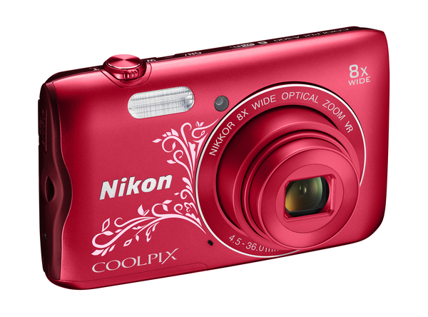 NIKON COOLPIX A300 PINK LINEART