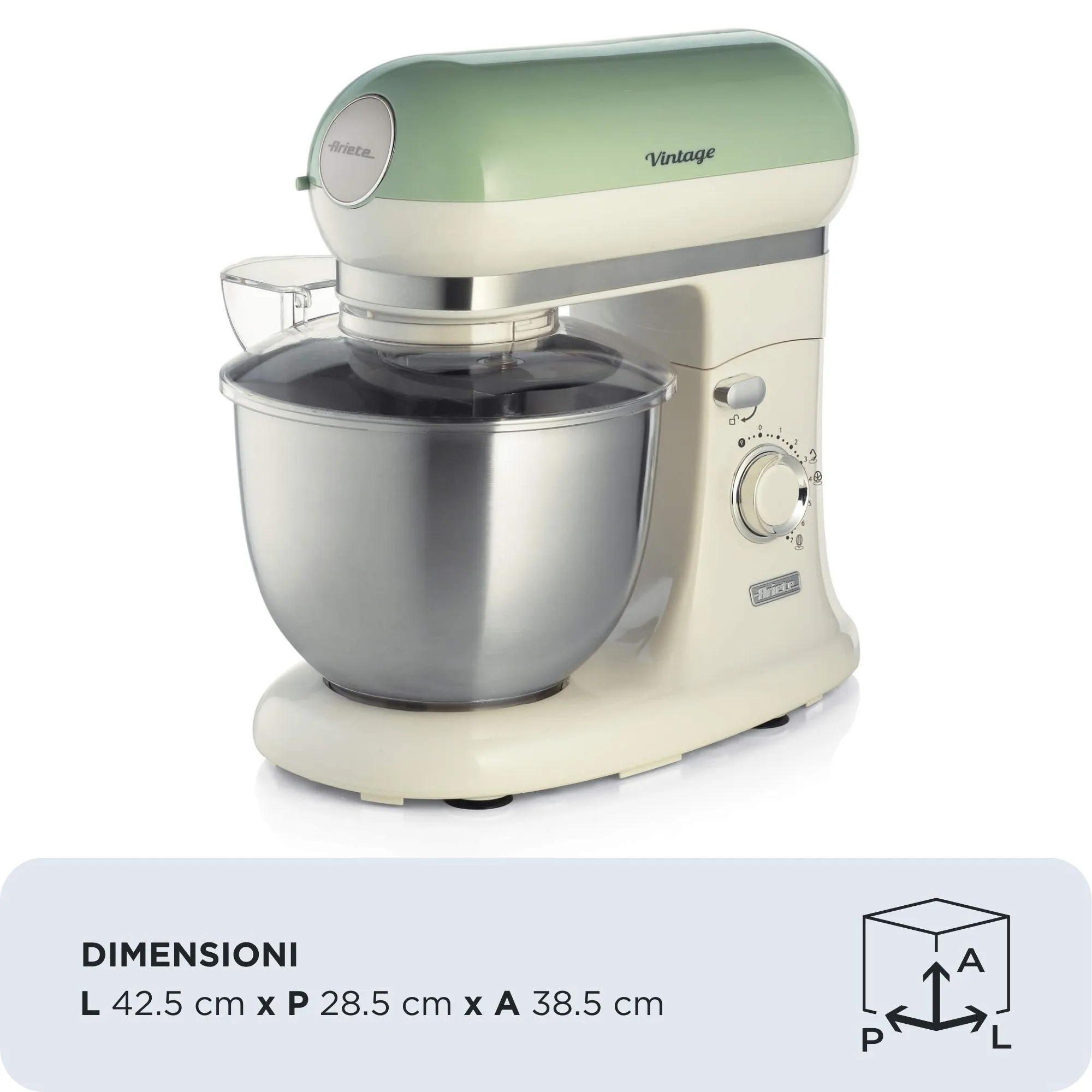 Ariete Vintage - Kitchen Machine, Green