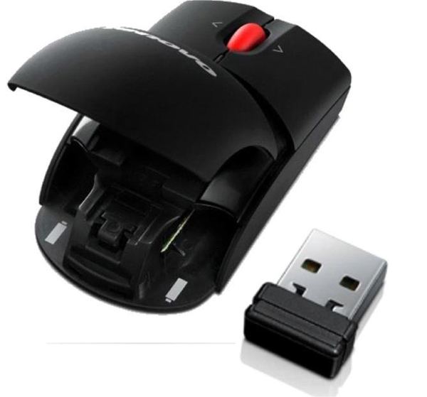 Lenovo Laser - wireless mouse, Black