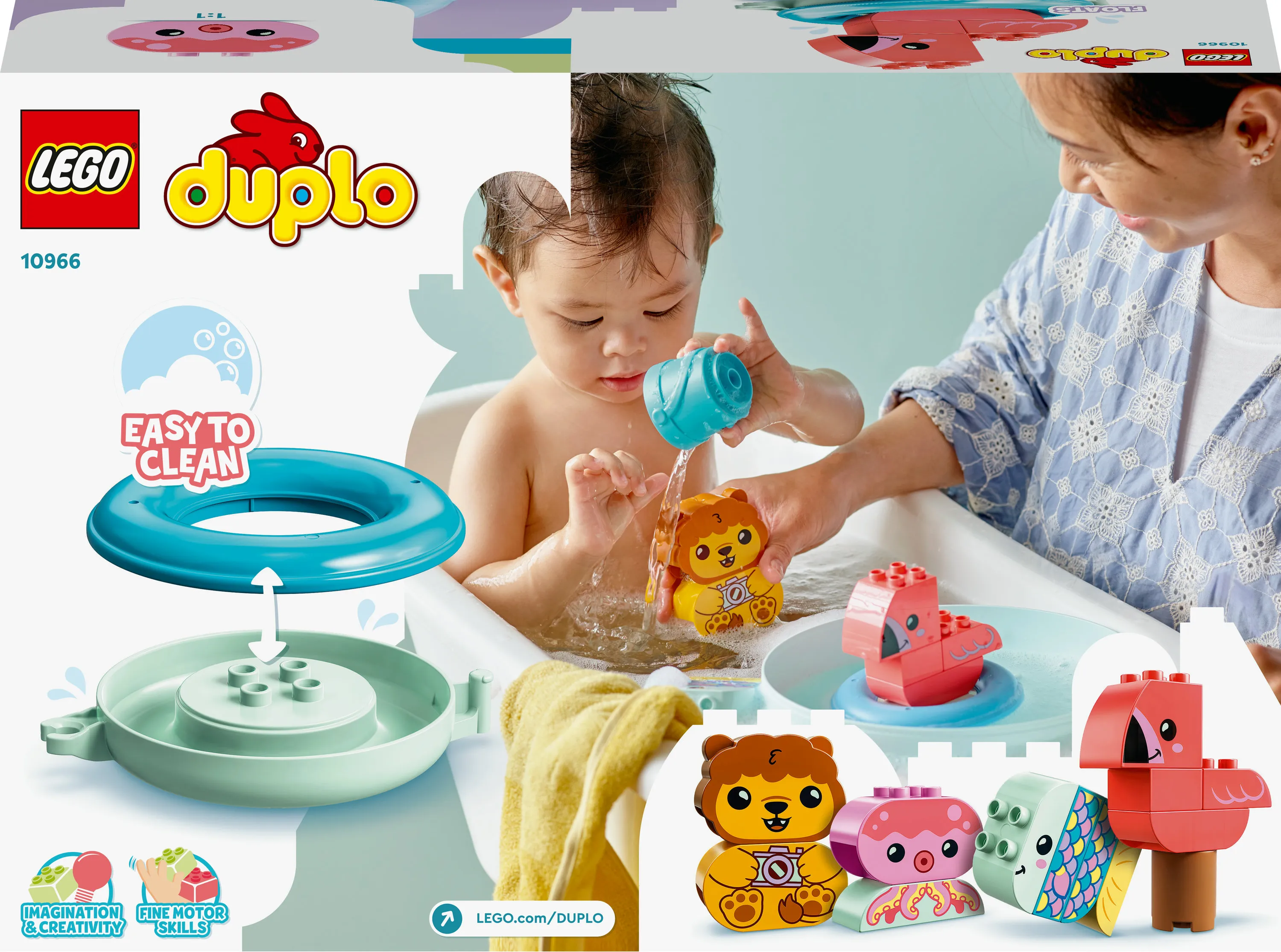 Lego Duplo My First Bath Time Fun: Floating Animal Island 10966