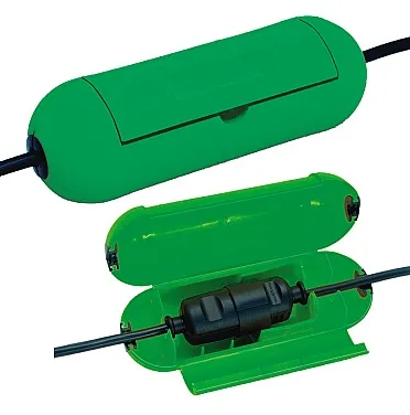 Brennenstuhl Safe-Box, suojakotelo jatkojohdoille, tummanvihre&auml;