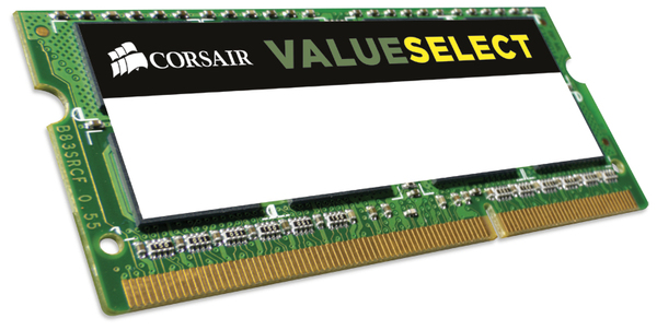 Corsair ValueSelect 4GB (1 x 4GB) DDR3L 1600 MHz, 9 - memory, Green