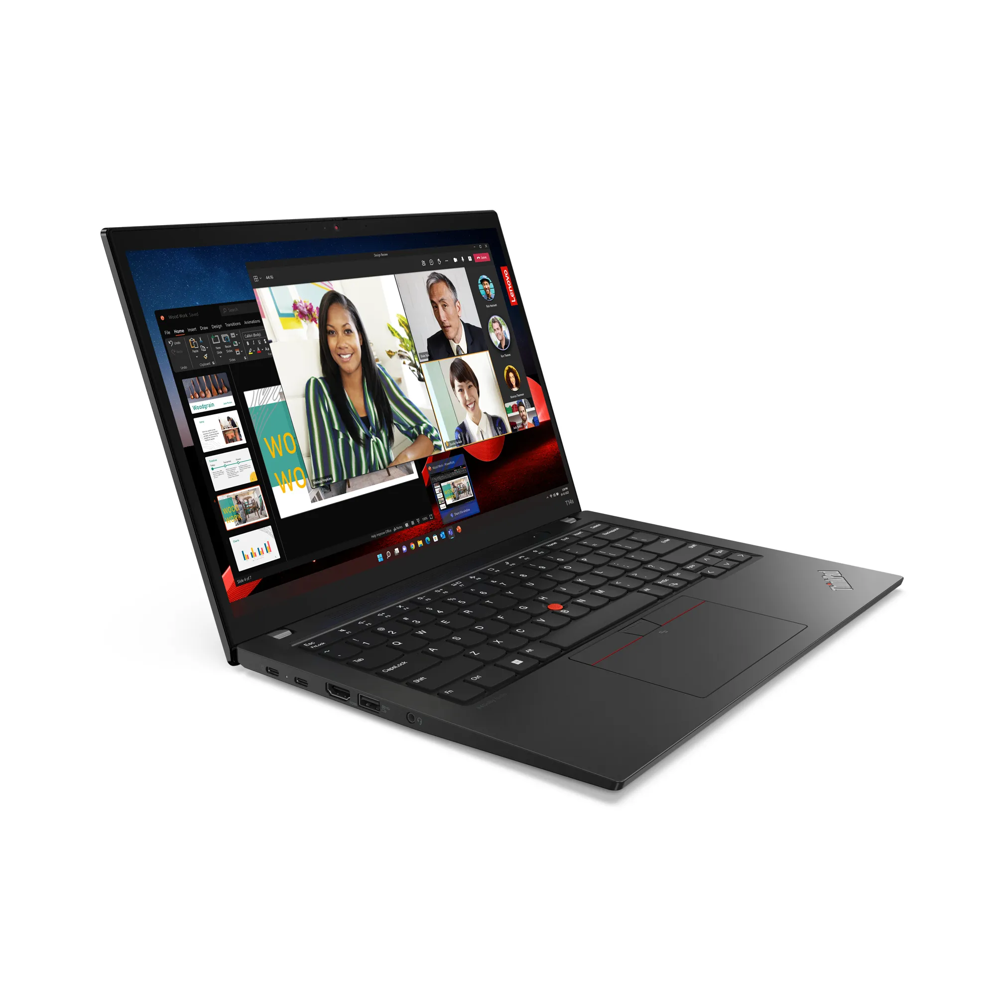 Lenovo ThinkPad T14s Gen 4 14&quot; WUXGA, AMD Ryzen 5 PRO 7540U, 16GB RAM, 512GB SSD, Win 11 Pro - notebook, Black
