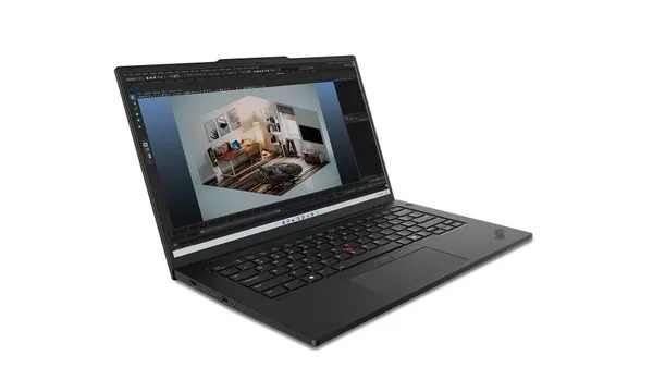 Lenovo ThinkPad P14s Gen 5 (Intel) 14.5" Ultra 9 185H, 64 Gt, 1 Tt, Win 11 Pro -kannettava, musta