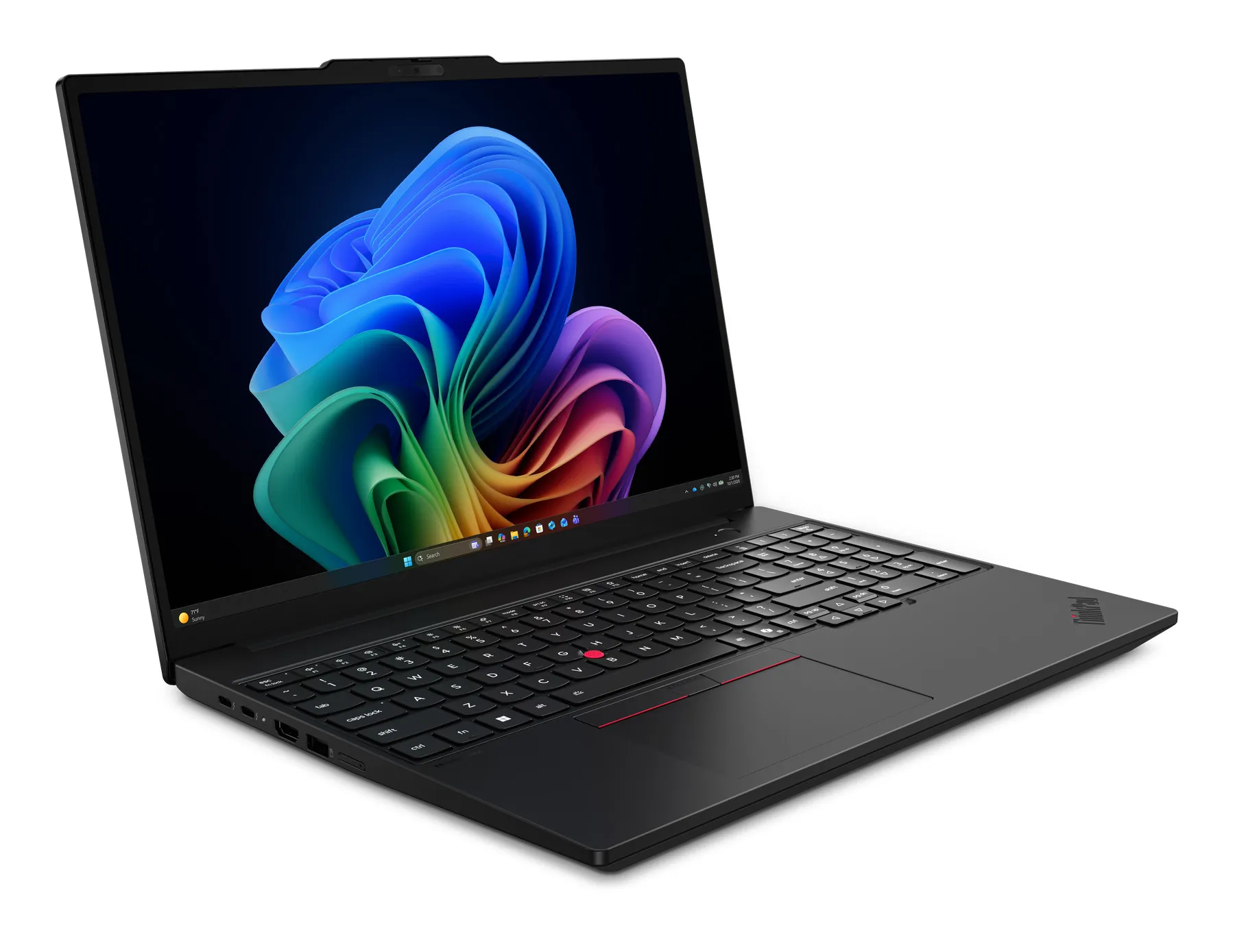 Lenovo ThinkPad T16 16" Ryzen 5 PRO 215, 16 Gt, 512 Gt, Radeon 740M, Win 11 Pro -kannettava, musta