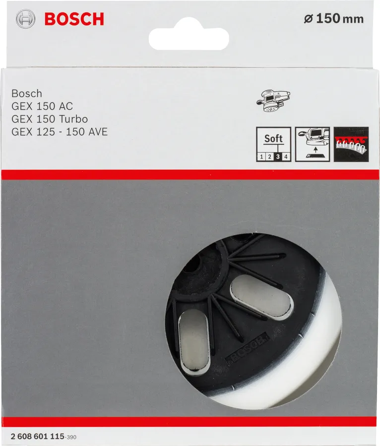 Bosch sanding pad soft 150mm - GEX