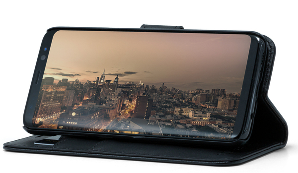 (Fyndh&ouml;rnan) Screenor Smart, iPhone 14 Plus - pl&aring;nboksfodral, Svart