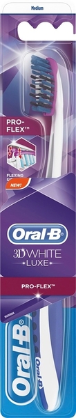 Oral-B 3D White Luxe ProFlex medium hammasharja .